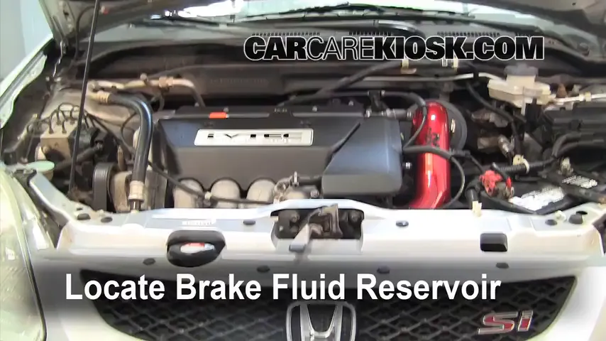 2003 Honda Civic Si 2.0L 4 Cyl. Brake Fluid
